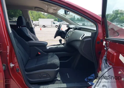 2018 Nissan Murano Sv z USA, uszkodzony, nr VIN 5N1AZ2MH0JN145819
